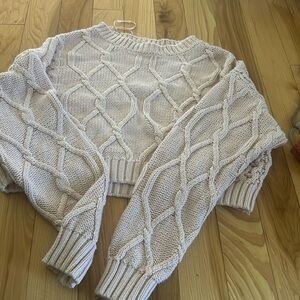 light pink aéropostal sweater